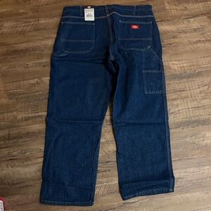 Dickies Men's Dark Blue Relaxed Jeans